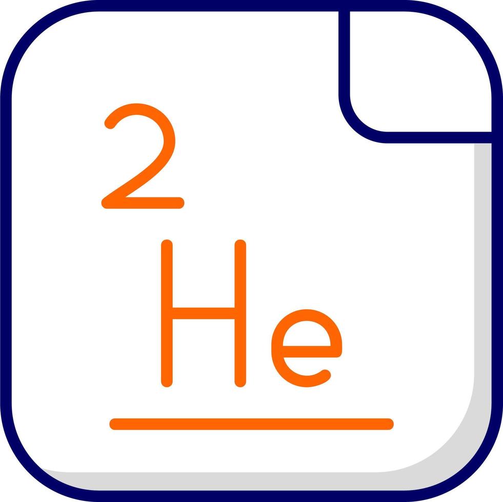 Helium Vector Icon