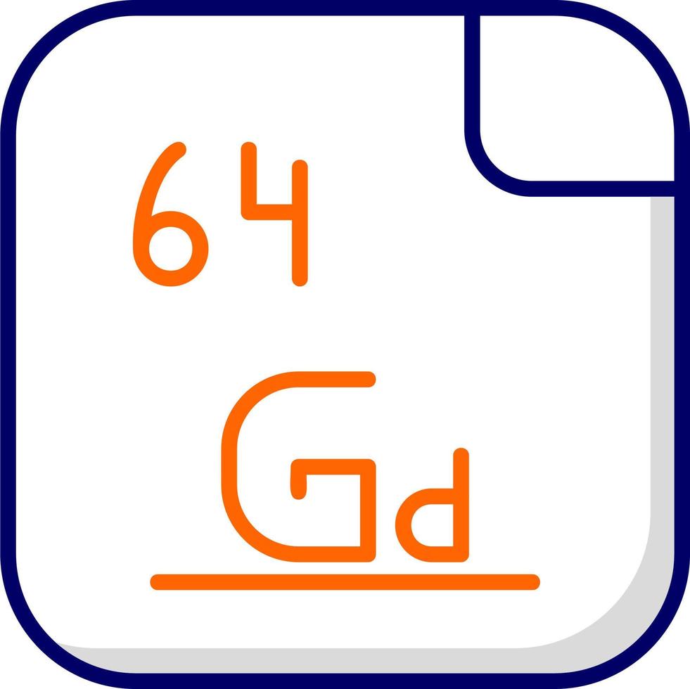Gadolinium Vector Icon