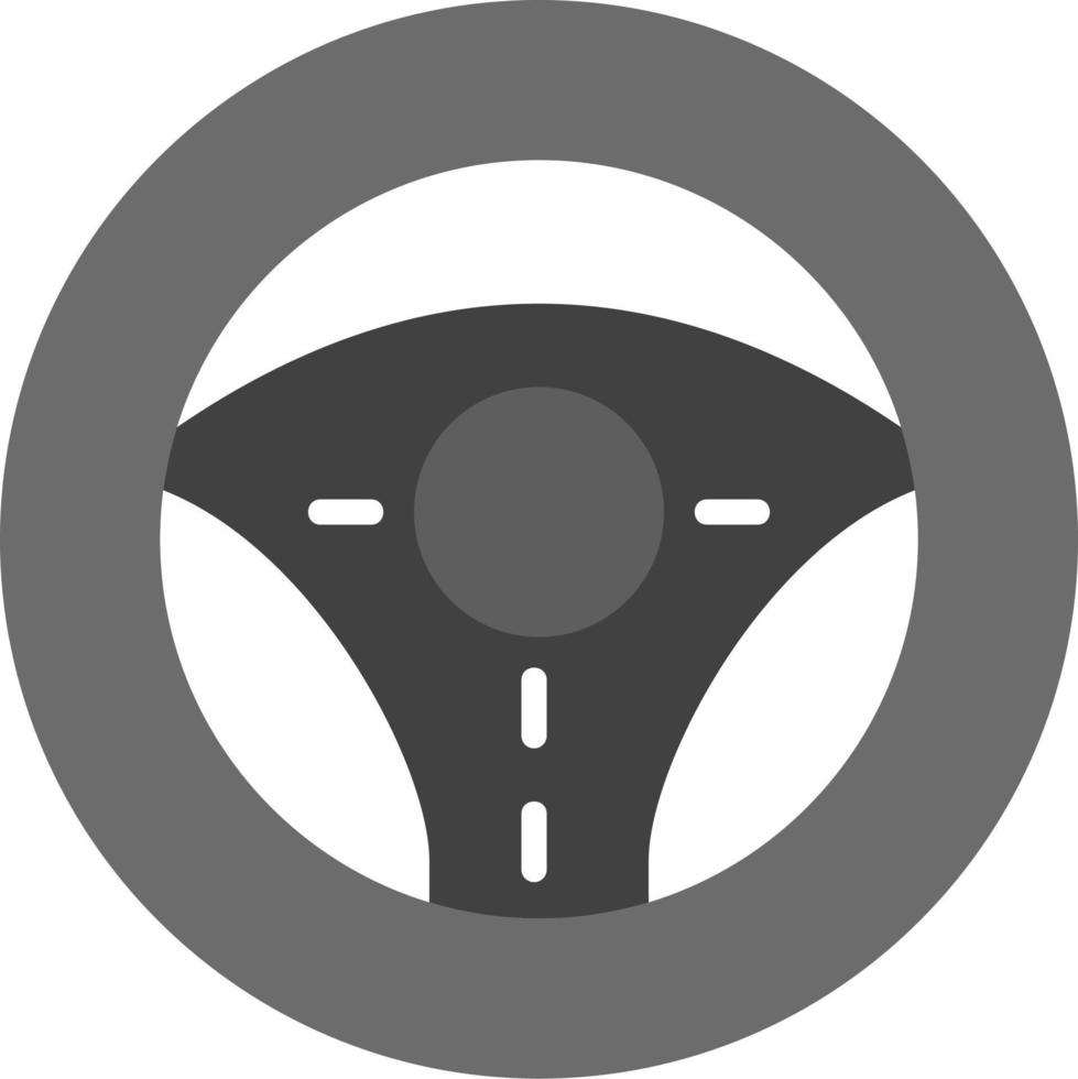 Steering Wheel Vector Icon