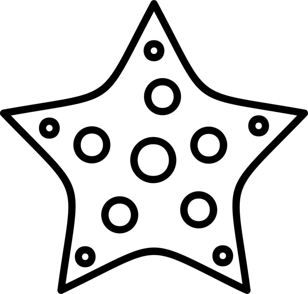 Starfish Vector Icon