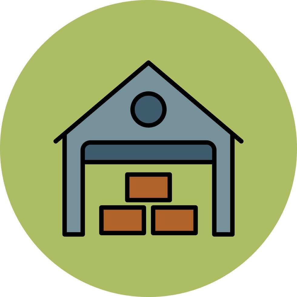 Shed Vector Icon