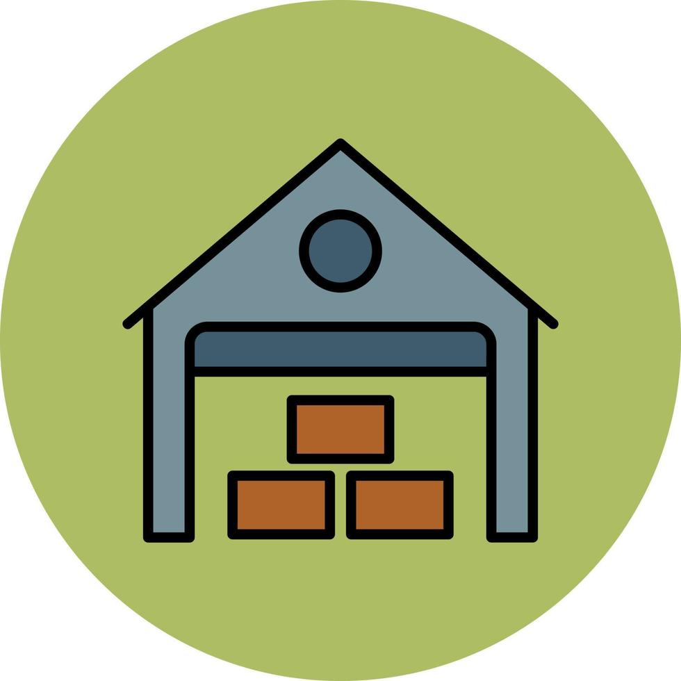 Shed Vector Icon