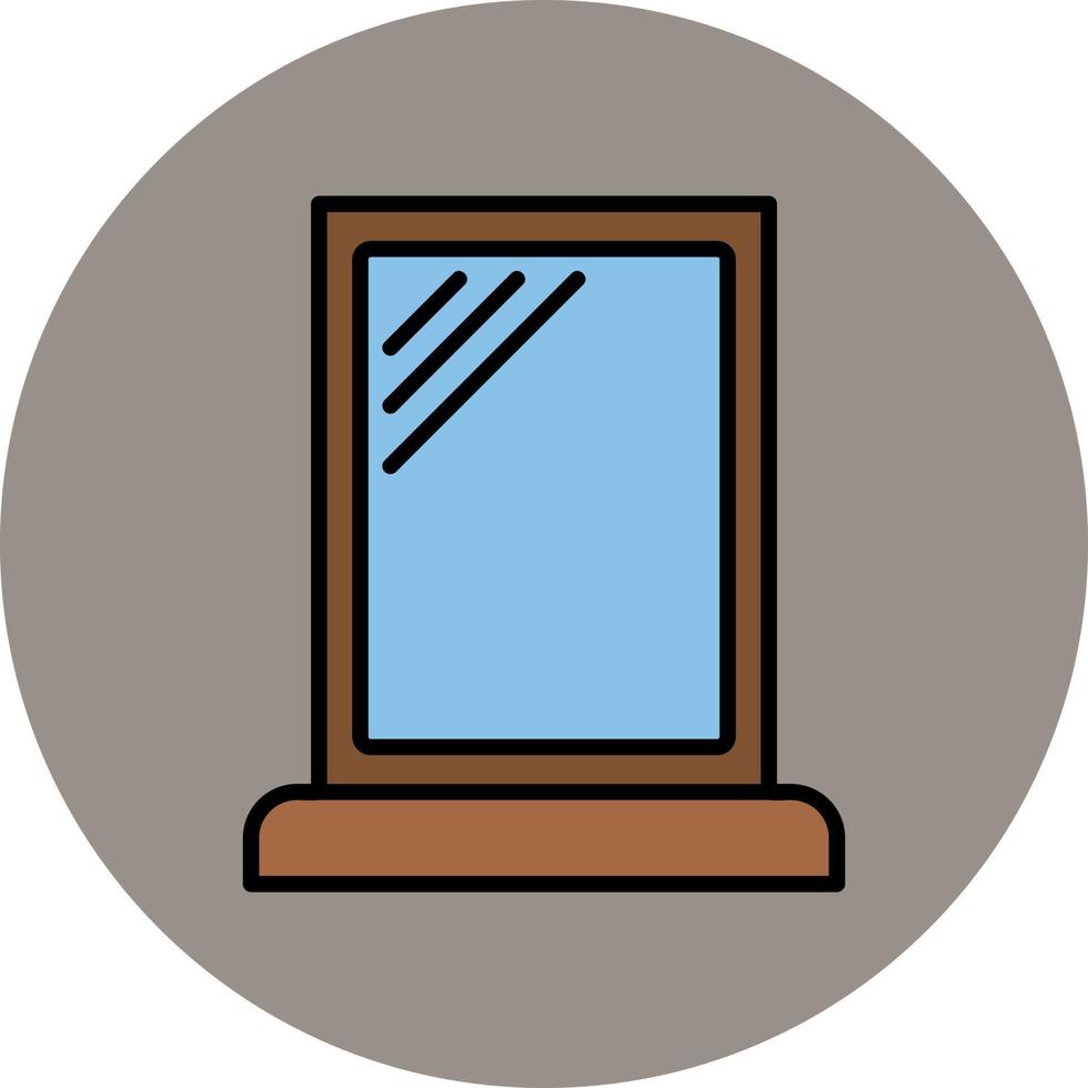 Glass Wall Vector Icon