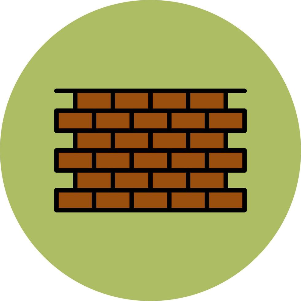 Brickwall Vector Icon