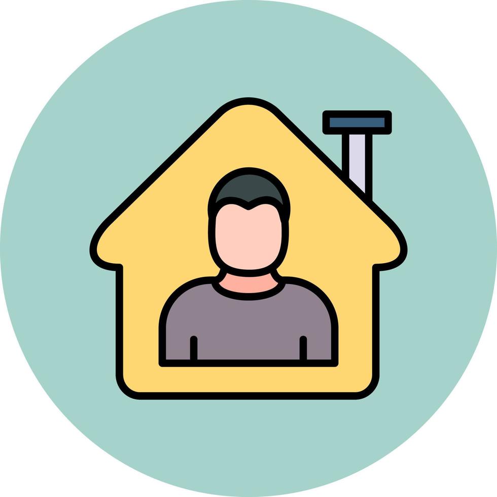 Real Estate Agent Vector Icon