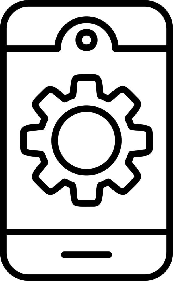 Mobile App Vector Icon