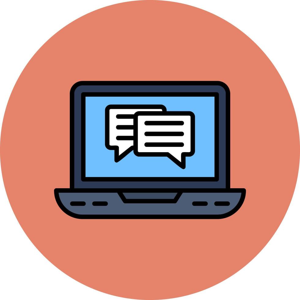 Conversation Vector Icon