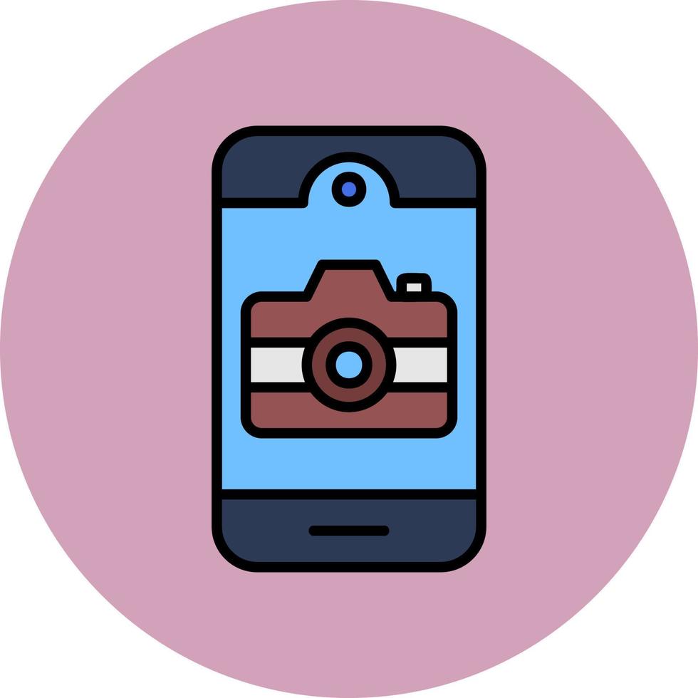 icono de vector de fotografía