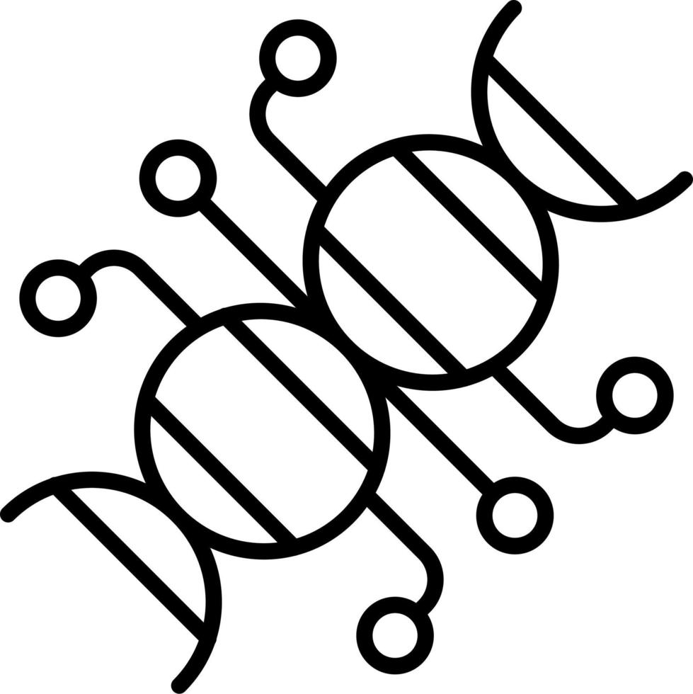 Dna Test Vector Icon