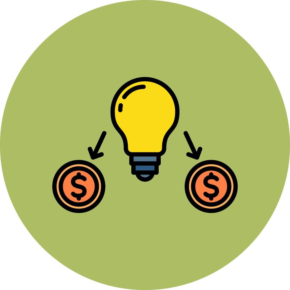 Light Bulb Vector Icon