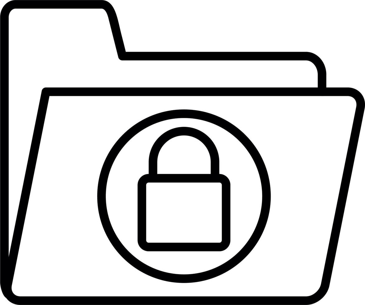 Locked Vector Icon