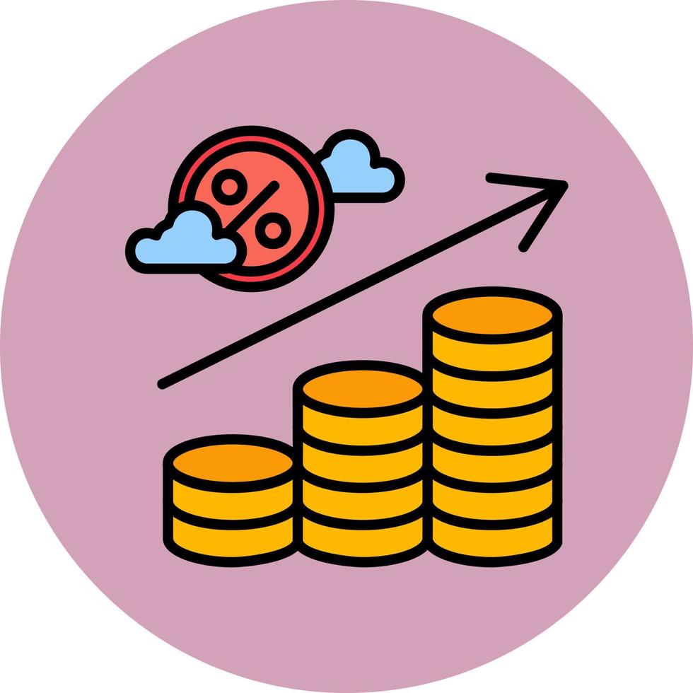 Inflation Vector Icon