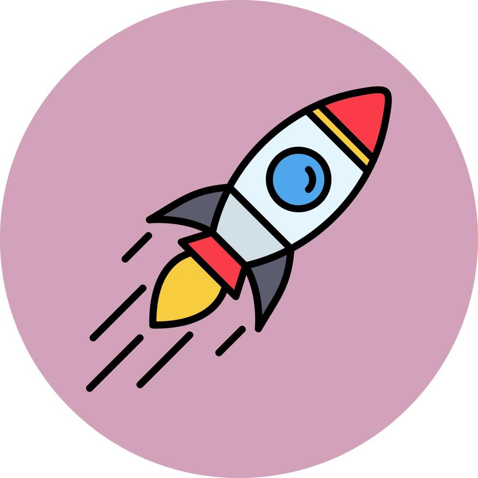 Rocket Vector Icon