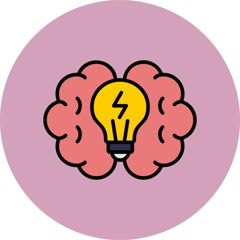 Brainstorming Vector Icon