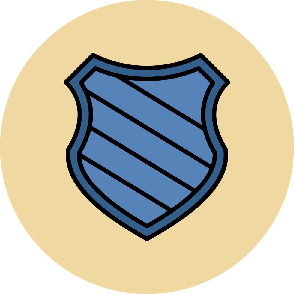 icono de vector de escudo