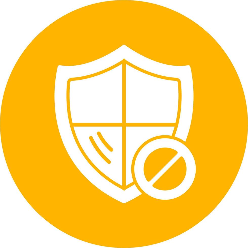 Blocked Vector Icon