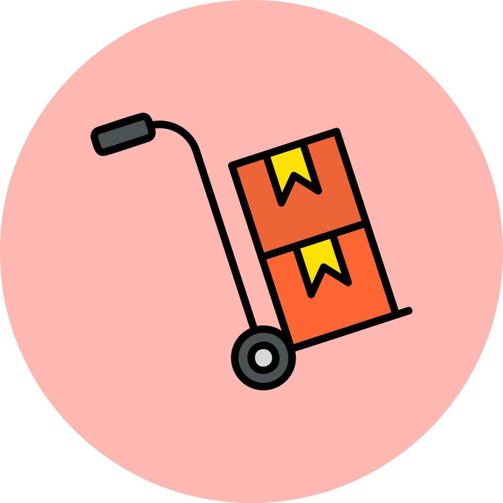 Trolley Vector Icon