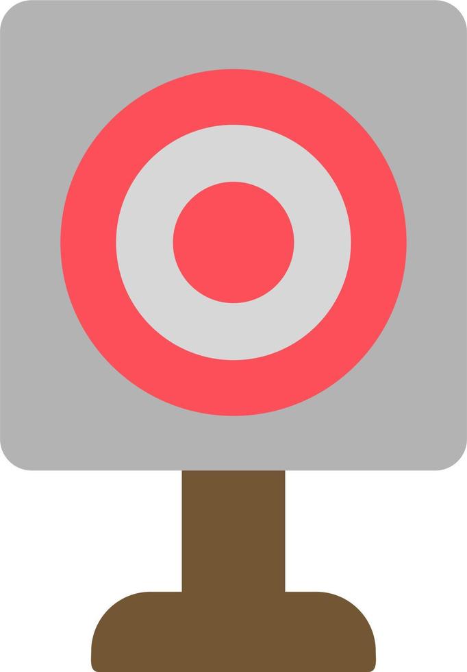 Military Target Vector Icon