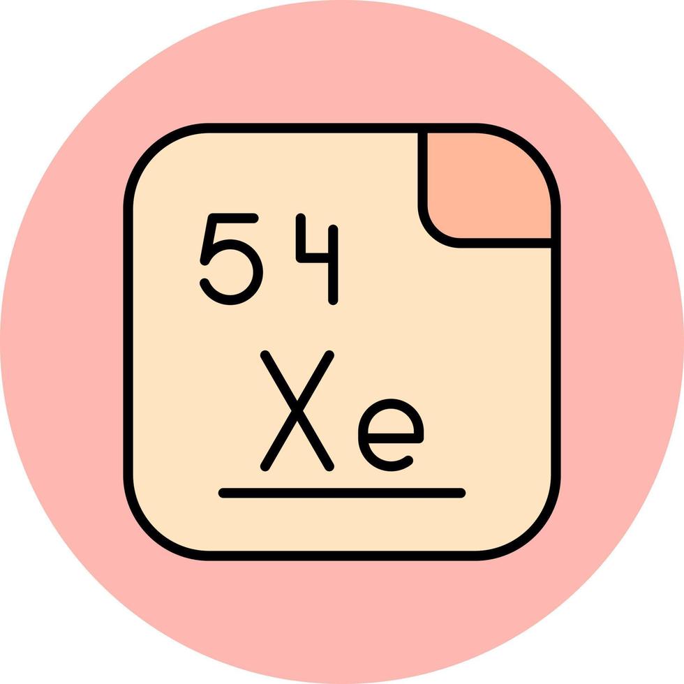 Xenon Vector Icon