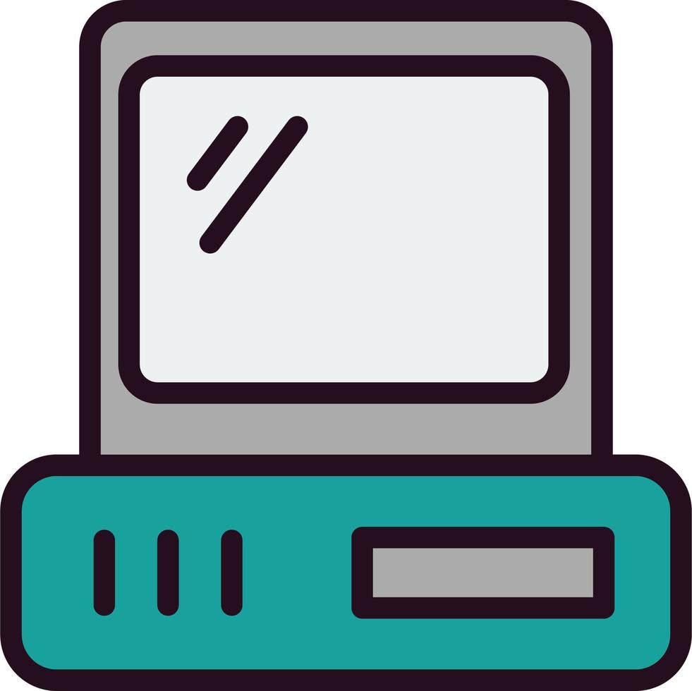 Computer Vector Icon