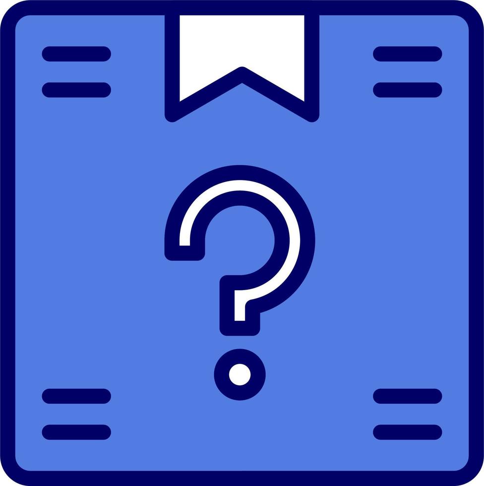 Mystery Box Vector Icon