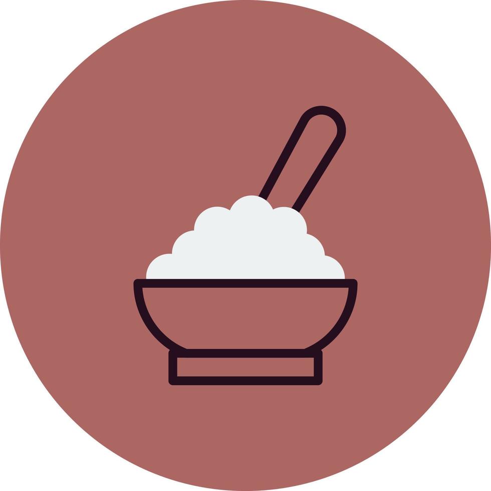 Cereal Bowl Vector Icon