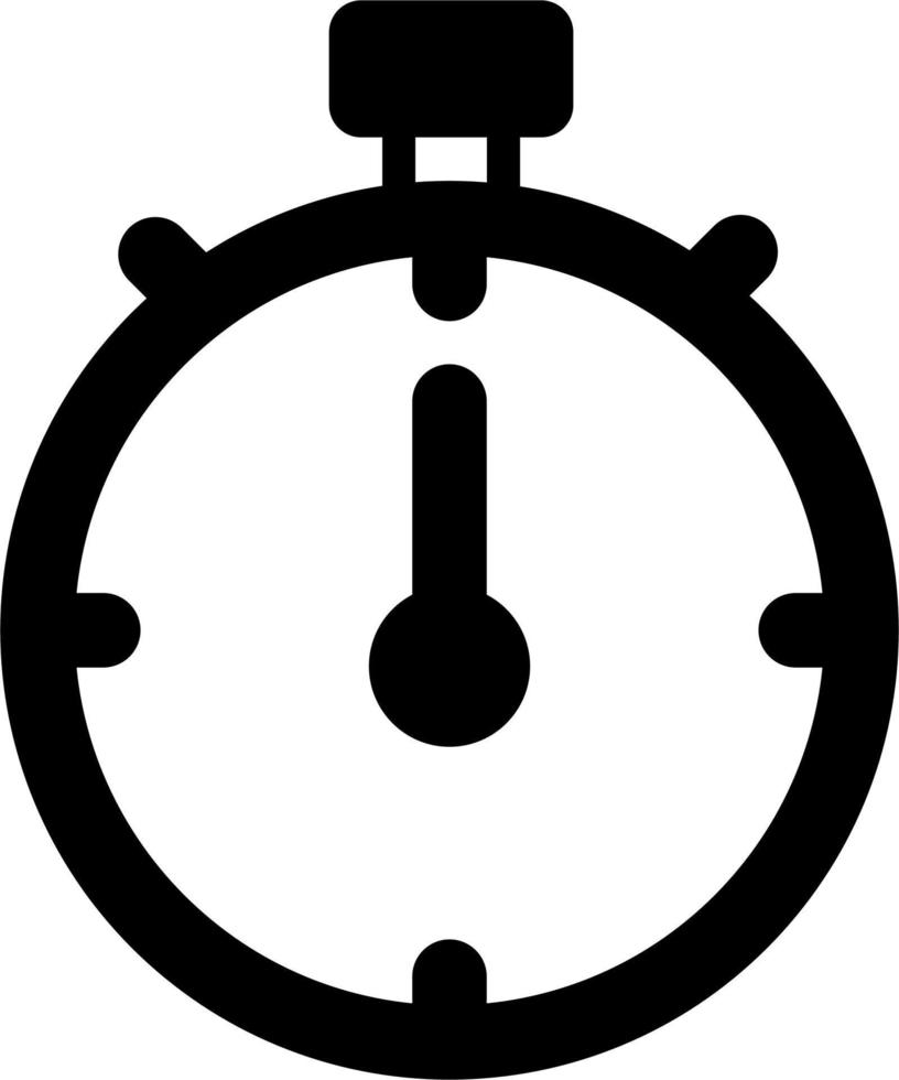 Stopwatch Vector Icon