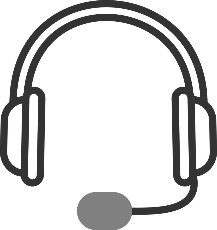 Headset Vector Icon