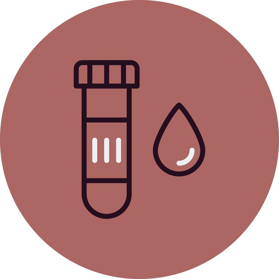 Blood Sample Vector Icon