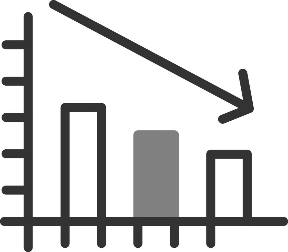 icono de vector de pérdida de dinero