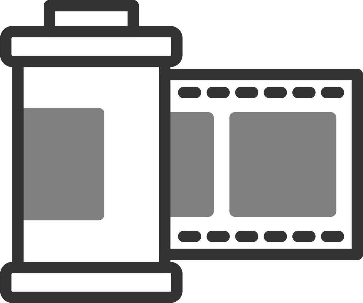 Film Roll Vector Icon