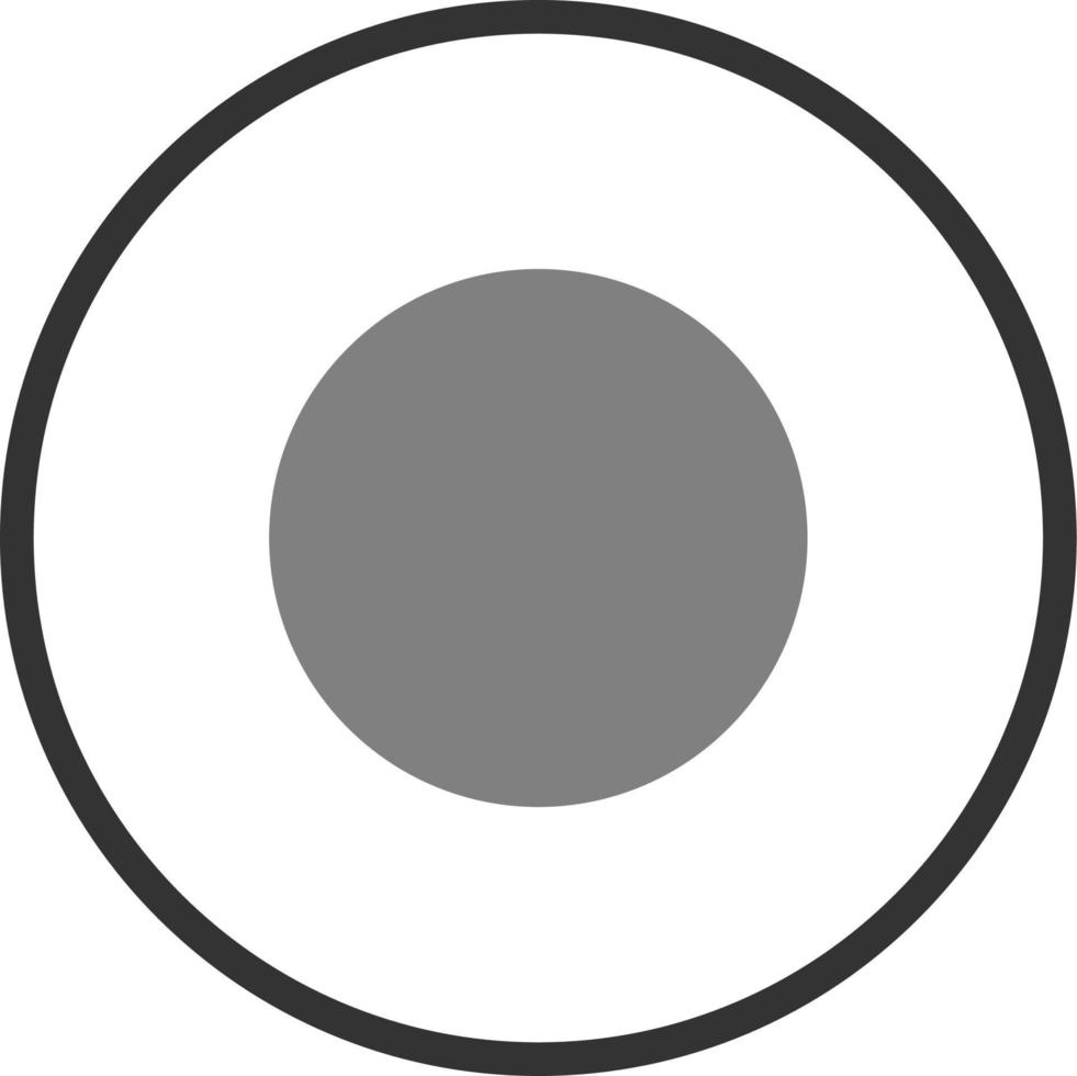 Dot Vector Icon