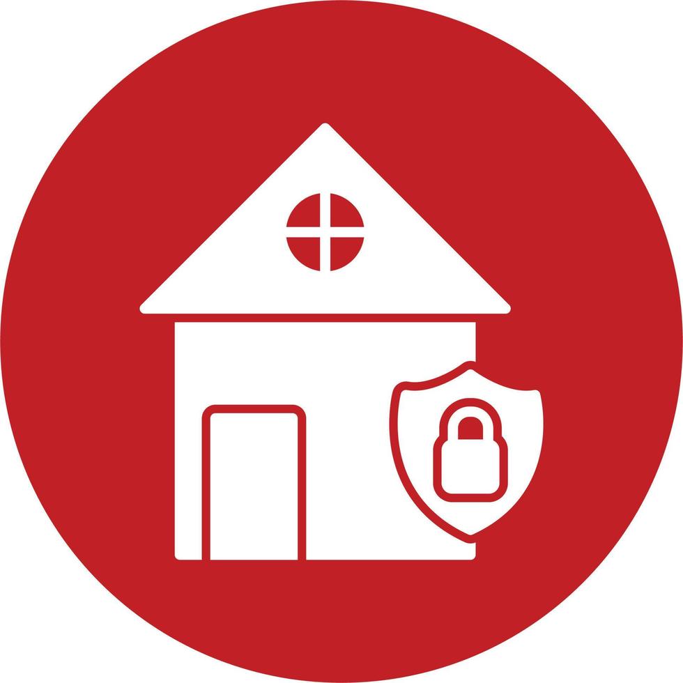 Home Security Vector Icon