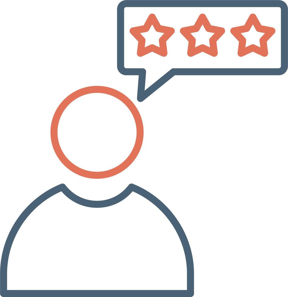 Customer Review Vector Icon