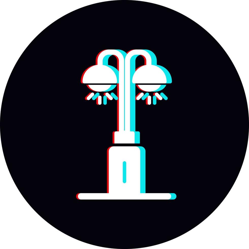 Park Lamp Vector Icon