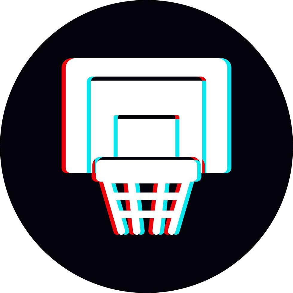 Basketball Hoop Vector Icon
