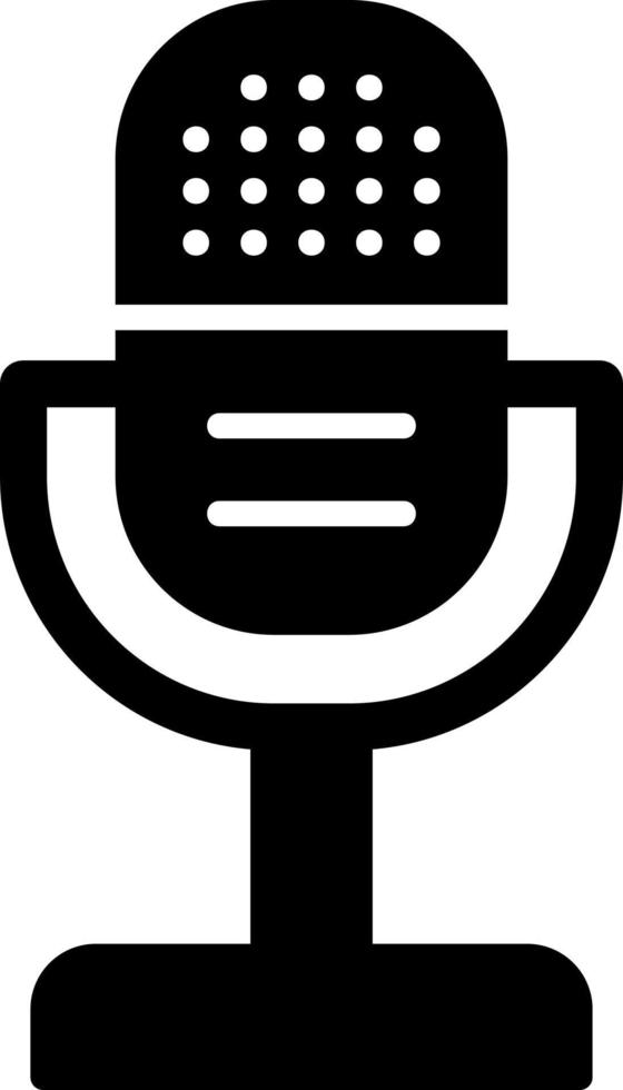 Microphone Vector Icon