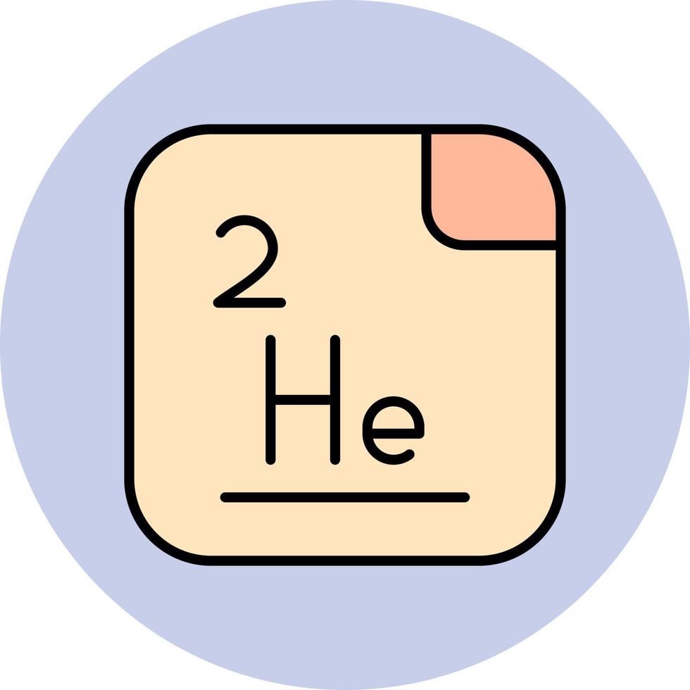 Helium Vector Icon