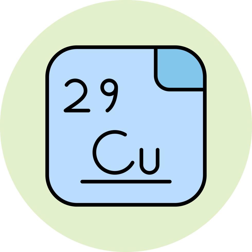 cobre vector icono