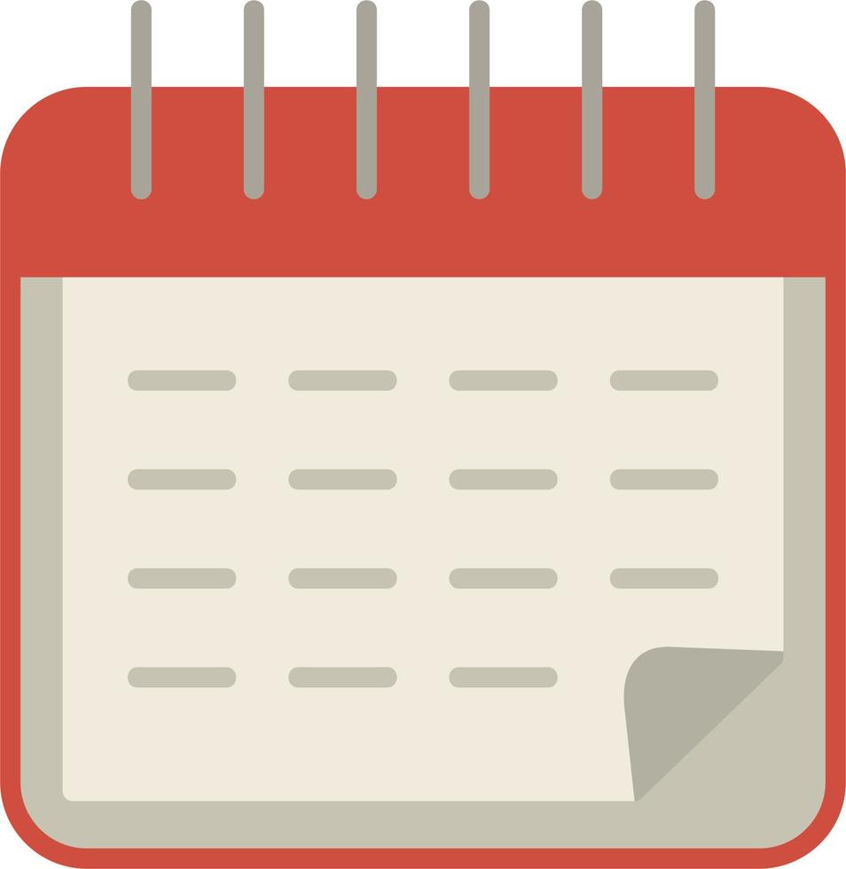 Calendar Vector Icon