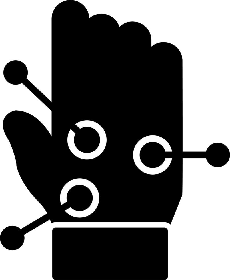 Hand Acupuncture Vector Icon