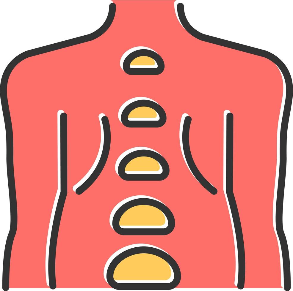 Lithotherapy Vector Icon