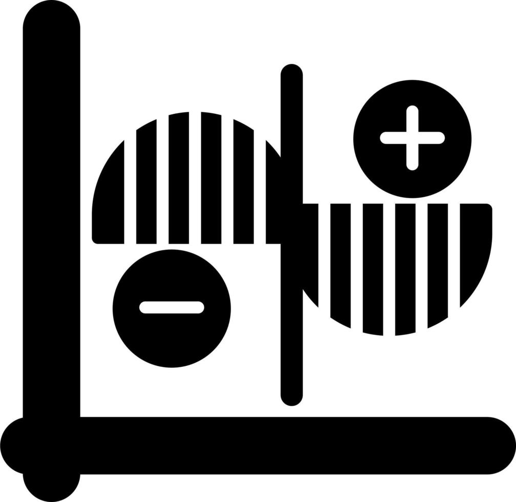 Market Fluctuation Vector Icon