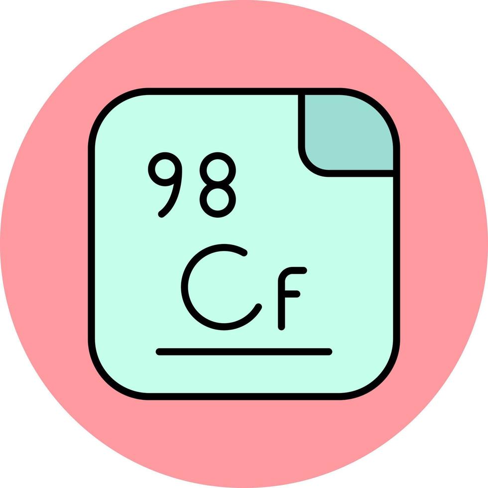 Californium Vector Icon