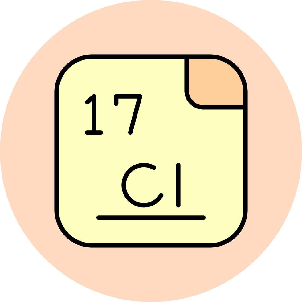Chlorine Vector Icon