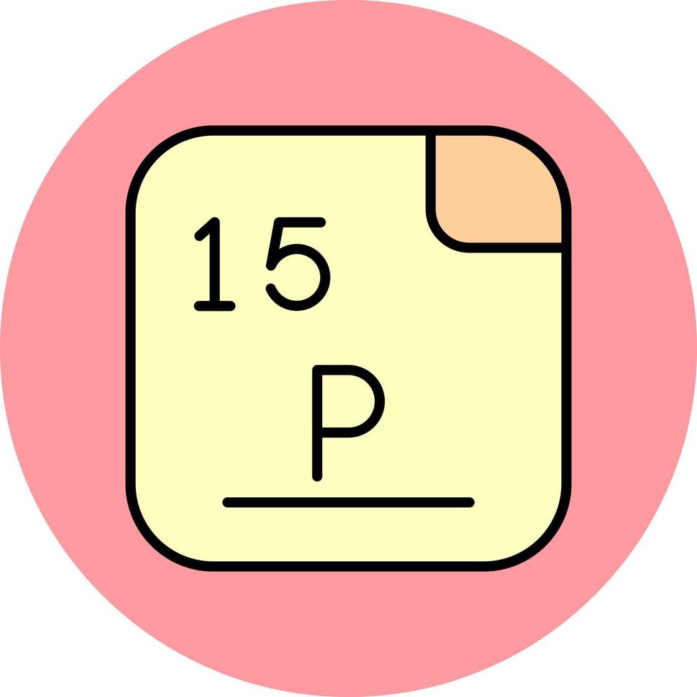 Phosphorus Vector Icon
