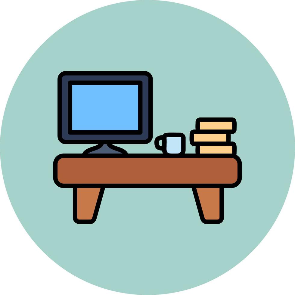 Workplace Vector Icon
