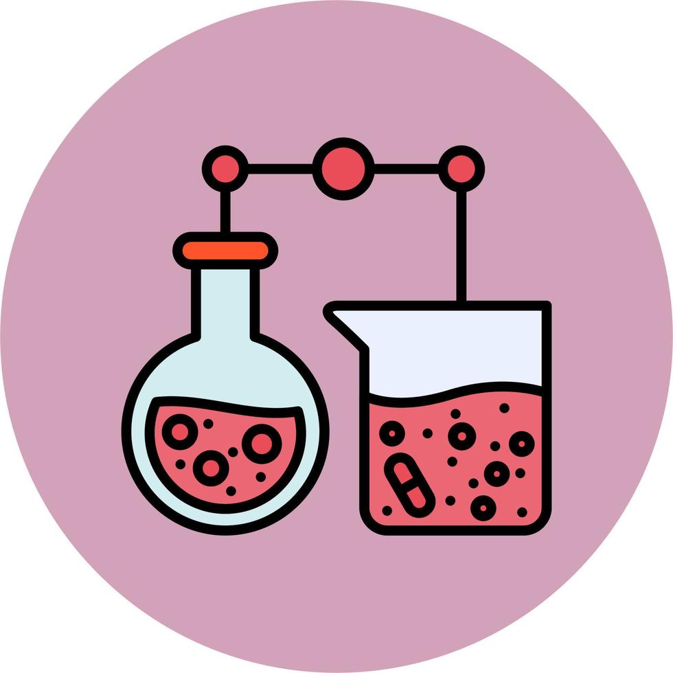 icono de vector de química