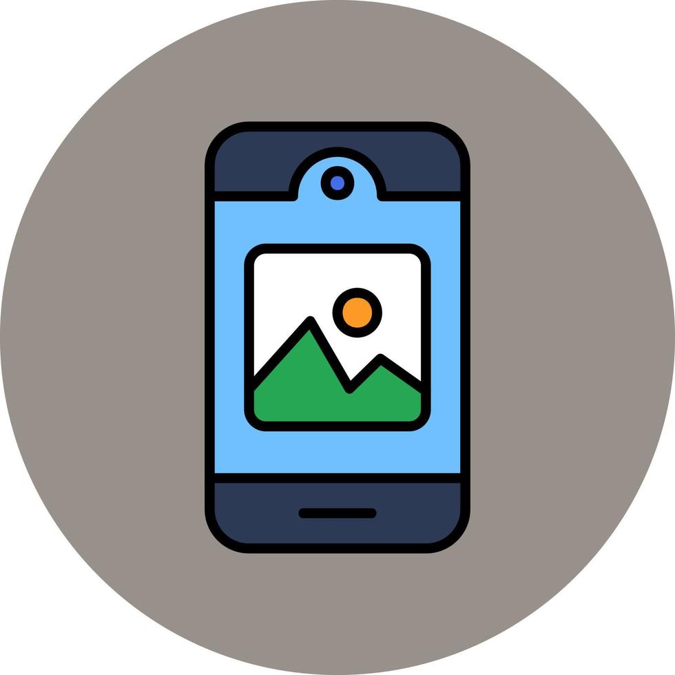Mobile App Vector Icon