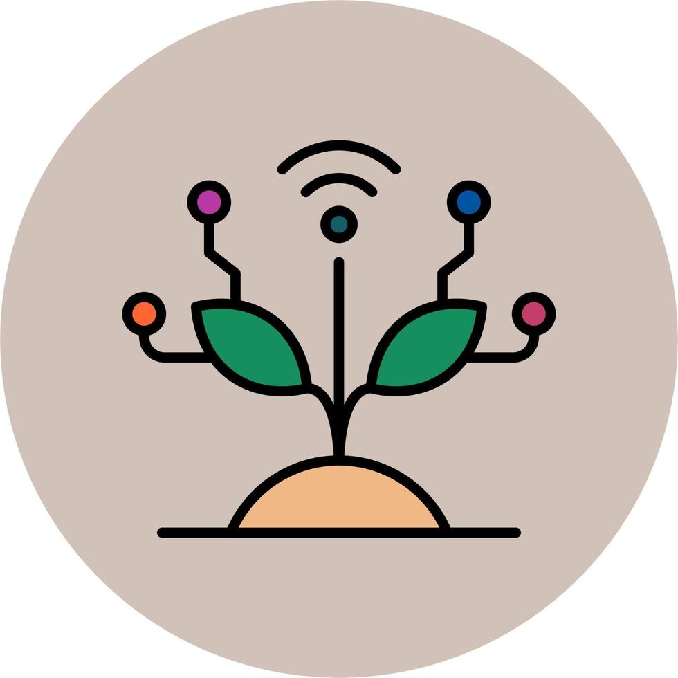 Smart Farm Vector Icon